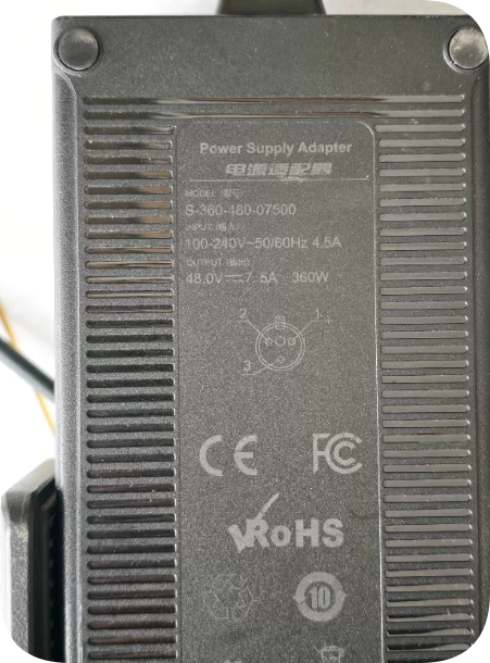 *Brand NEW* Power supply unit (48V 7.5A, 3-pin XLR connector) for EF-300BI bi-color vide